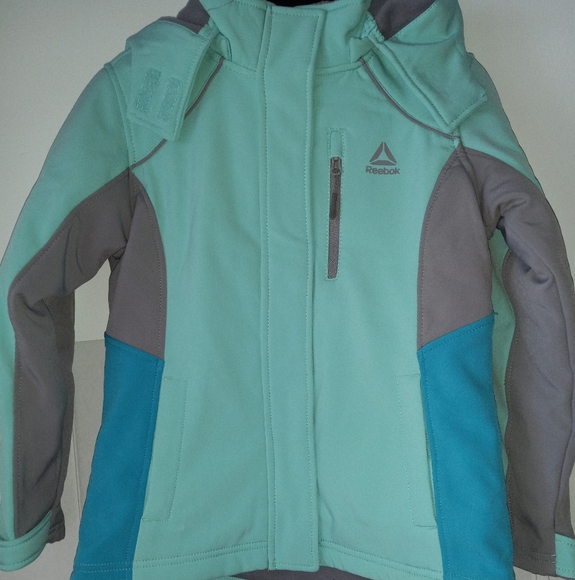 COPY - Reebok Little & Big Girls Hooded Heavyweight 3-In -1 Jacket - Picture 2 of 12